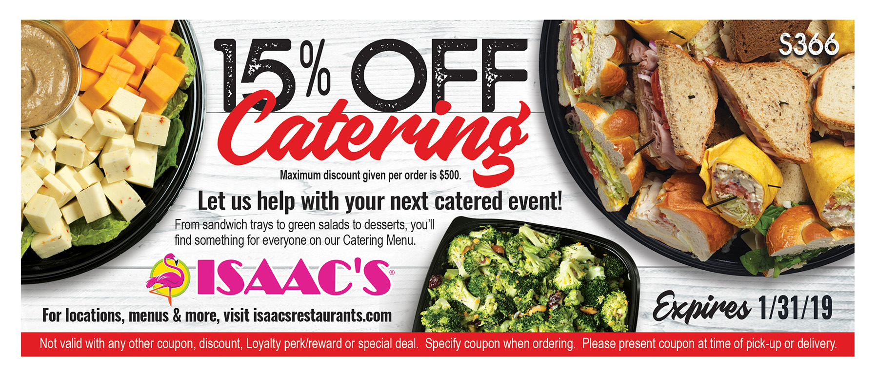 Catering Coupon Deals